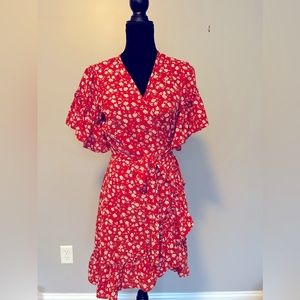 MAX STUDIO wrap dress Size small